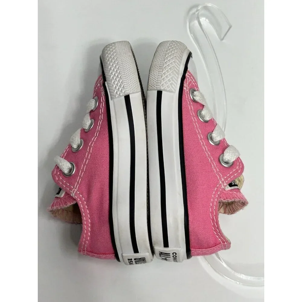 Converse All Star Baby Size 3 Pink 7J238 Chuck Taylor Toddler
